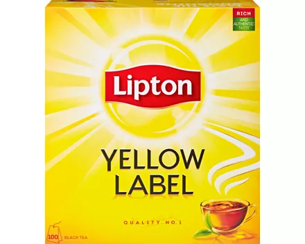 Lipton Schwarztee Yellow Label