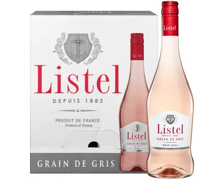 Listel Grain de Gris Rosé Terres du Midi IGP