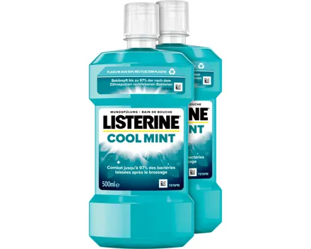 Listerine Mundspülung Coolmint 2 x 500 ml