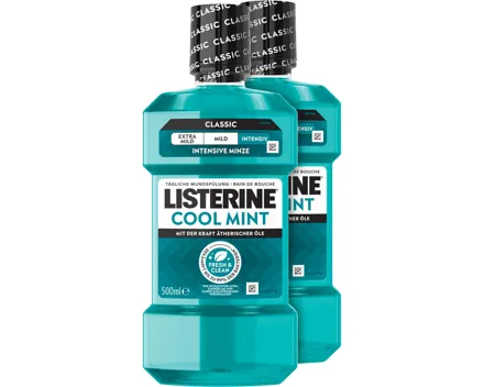 Listerine Mundspülung Coolmint 2 x 500 ml