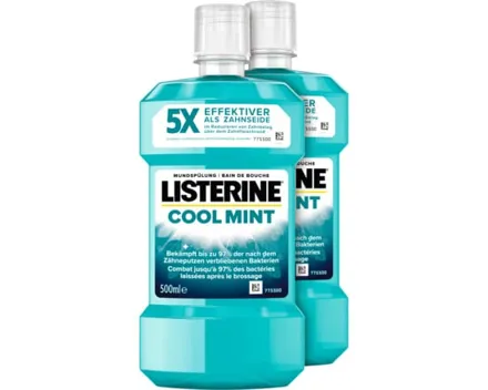 Listerine Mundspülung Coolmint 2 x 500 ml