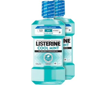 Listerine Mundspülung Coolmint Mild Duo 2 x 500 ml