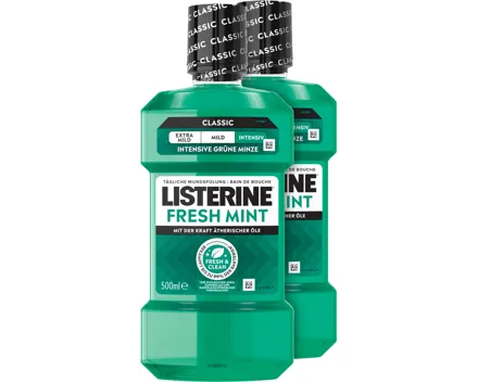 Listerine Mundspülung Freshmint 2 x 500 ml