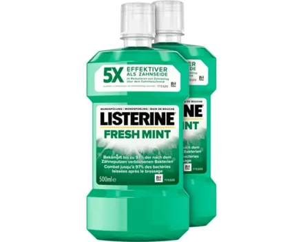 Listerine Mundspülung Freshmint 2 x 500 ml