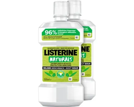 Listerine Mundspülung Naturals 2 x 500 ml