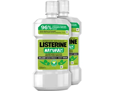 Listerine Mundspülung Naturals 2 x 500 ml