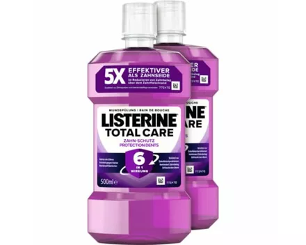 Listerine Mundspülung Total Care 2 x 500 ml