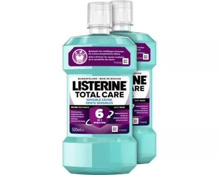 Listerine Mundspülung Total Care Sensitive 2 x 500 ml