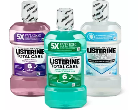 Listerine Mundspülungen