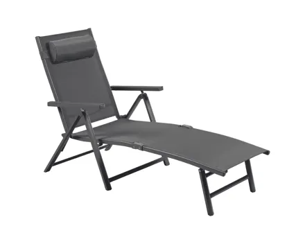 LIVARNO Aluminium-Liegestuhl