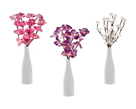 Livarno Dekovase mit LED-Leuchtzweig