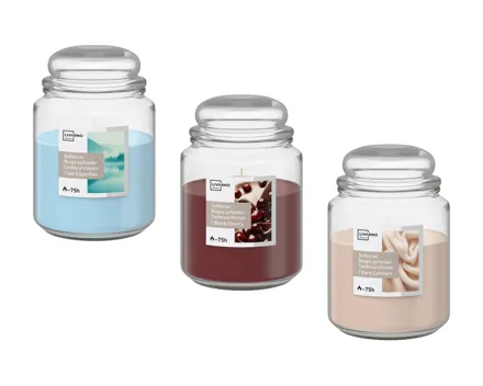 Livarno Duftkerze im Glas mit Deckel