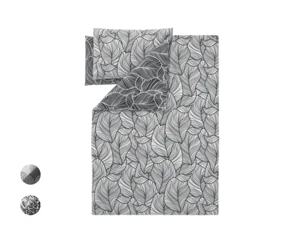 Livarno Edel-Renforcé-Wendebettwäsche, 3-tlg.