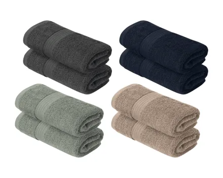 Livarno Frottier-Handtücher, 2er-Set