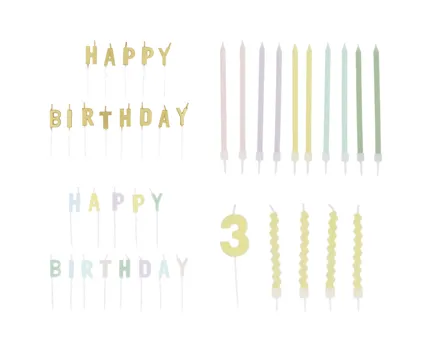 LIVARNO Geburtstagskerzen-Set