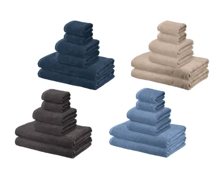 Livarno home Frottier-Set, 6-tlg.