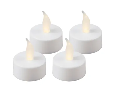 Livarno home LED-Teelichter, 4er-Set