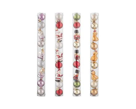 Livarno home Mini-Weihnachtsbaumschmuck, 9-tlg.