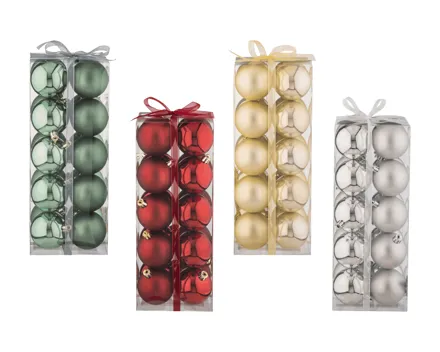 Livarno home Weihnachtsbaumkugel-Set, 20er