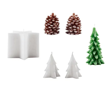 Livarno home Weihnachtskerze/-n, 2er-Set