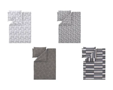 LIVARNO Mikrofaser-Satin-Bettwäsche, 3-tlg.