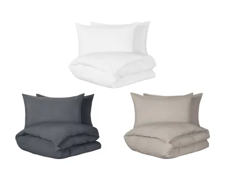 LIVARNO Mikrofaser-Washed-Bettwäsche, 3-tlg.