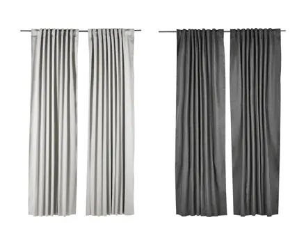 Livarno Premium-Blackout-Vorhangschal-Set, 2-tlg.