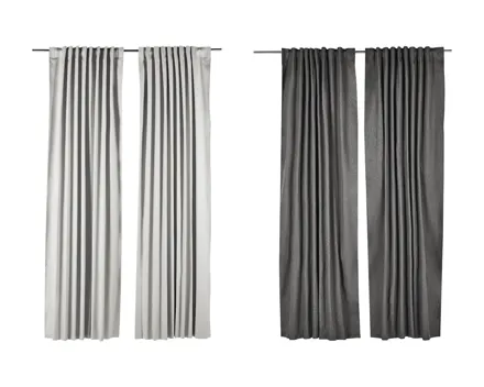 LIVARNO Premium-Blackout-Vorhangschal-Set, 2-tlg.