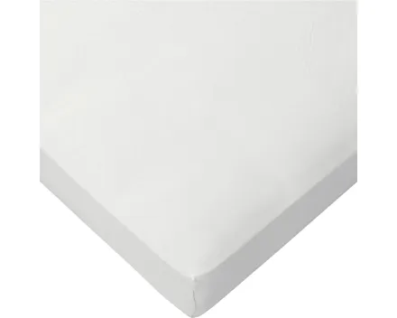 Living Edition Jersey-Fixleintuch 140 160x200, weiss