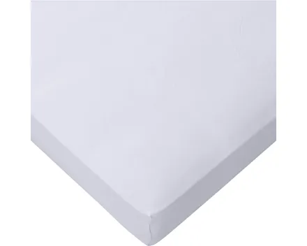 Living Edition Jersey-Fixleintuch für Boxspringbett 140 160x200, weiss