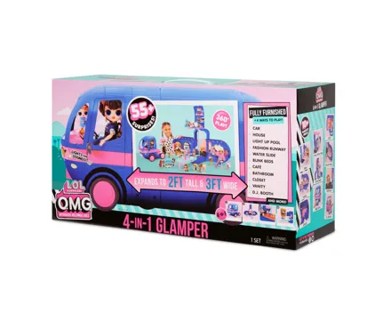 L.o.l. Surprise 4-in-1 Glamper Electric Blue
