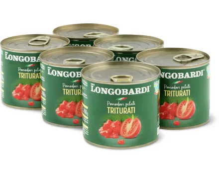 Longobardi Tomaten gehackt, 6er-Pack