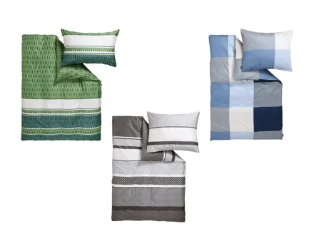 LOOKS by Wolfgang Joop Mako-Satin-Bettwäsche, 2-tlg.