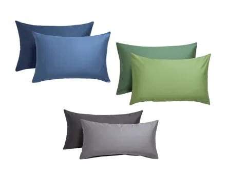 LOOKS by Wolfgang Joop Mako-Satin-Kissenbezug, 2er-Set