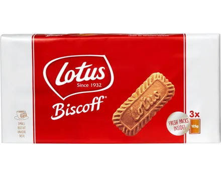 Lotus Biscoff Karamellgebäck