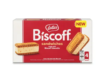 Lotus Biscoff Sandwich 4x80ml