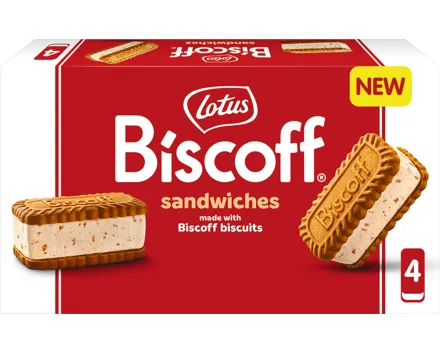 Lotus Biscoff Sandwiches