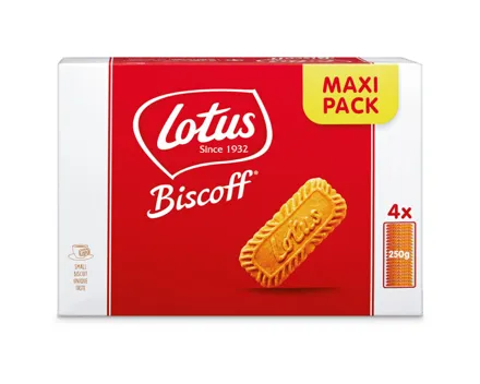Lotus Caramelbiscuit 4x250g