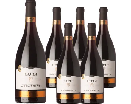 Lu Li Appassite, Puglia IGP 6x 75cl (2023) – Rotwein, Italien (0.75l)