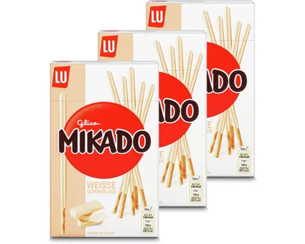 Lu Mikado weiss 3x75g