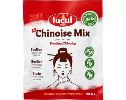 Lucul Bouillon-Mix für Fondue chinoise