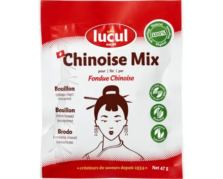 Lucul Fondue Chinoise-Mix