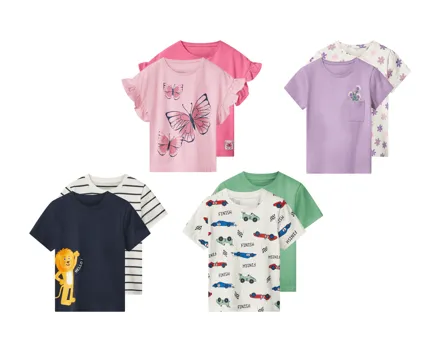 LUPILU T-Shirts, 2er-Set