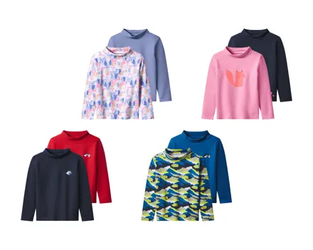 Lupilu Thermo-Langarmshirts, 2er-Set