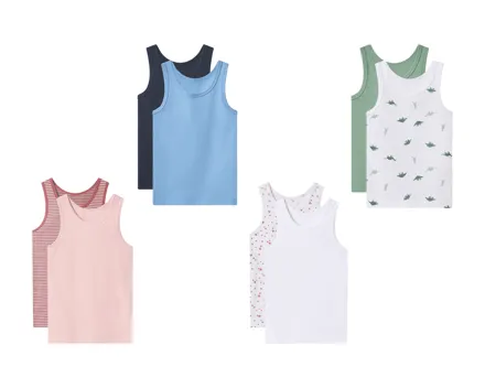 LUPILU Unterhemden, 2er-Set