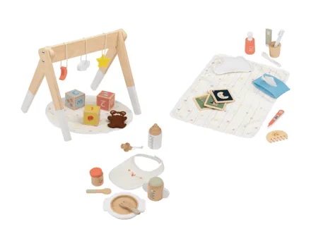 Lupilu® Activity Center/Frühstücks-/Wickel-Set