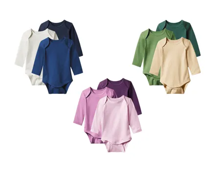 Lupilu® Bodys, 3er-Set