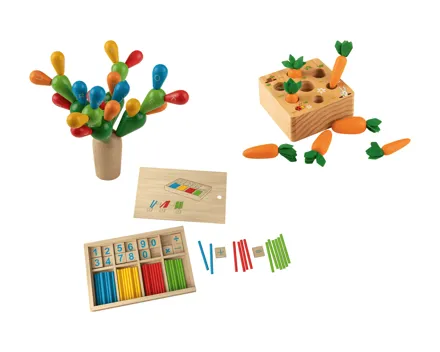 Lupilu® Holz-Motorikspiel