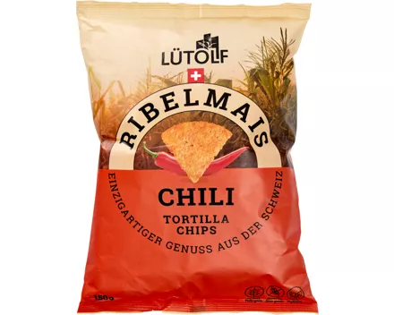 Lütolf Ribelmais Tortilla Chips Chili