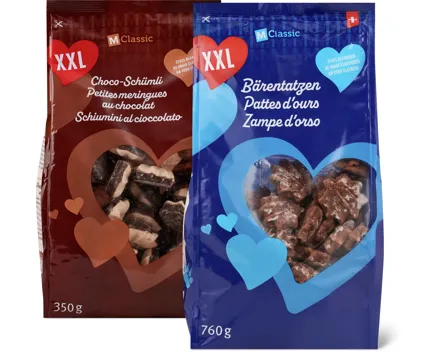 M-Classic-Bärentatzen oder -Choco-Schümli